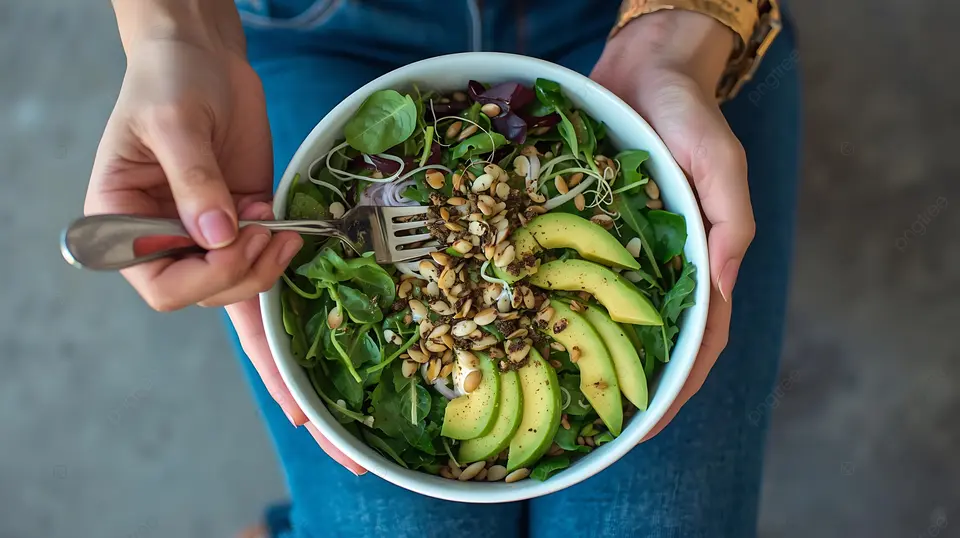 Wholesome colorful meal